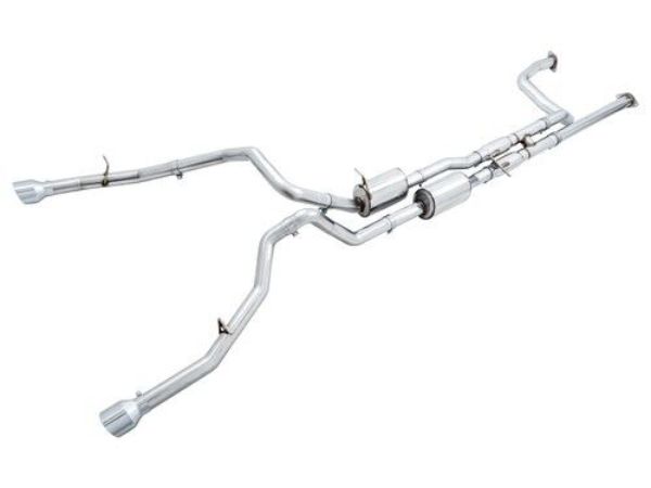 Cat Back Tuning Exhaust for 2021 RAM 1500 TRX, Chrome