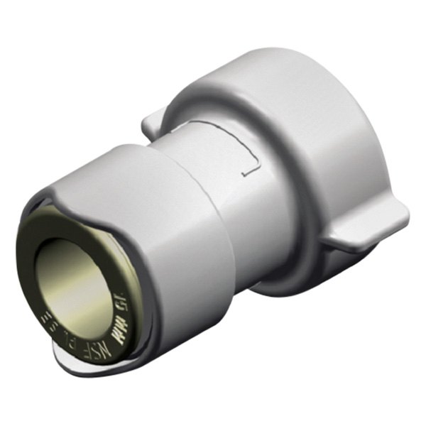 WX1542B 0.75 in. BSP & 15 mm Quick Connect Brass Adapter