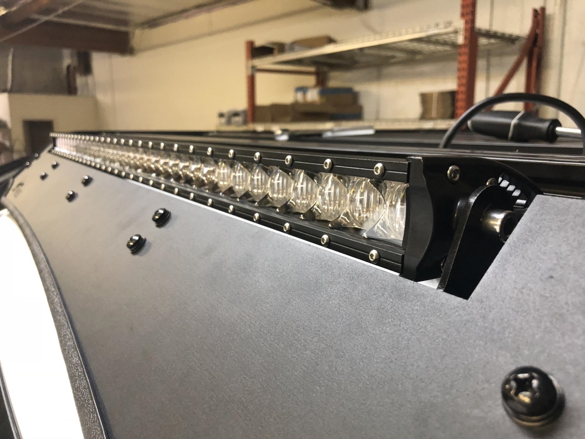 CR2675 40 in. Cut-Out Prinsu Roof Rack Slim LED Light Bar