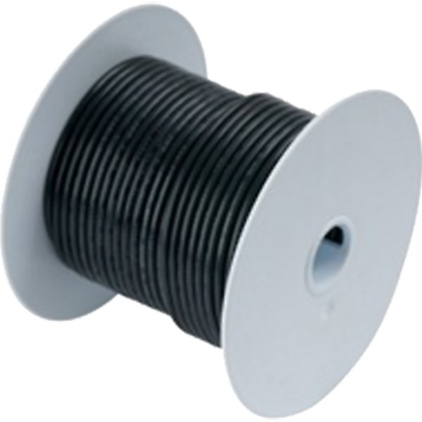 108050 10 AWG Tinned Copper Wire, Black