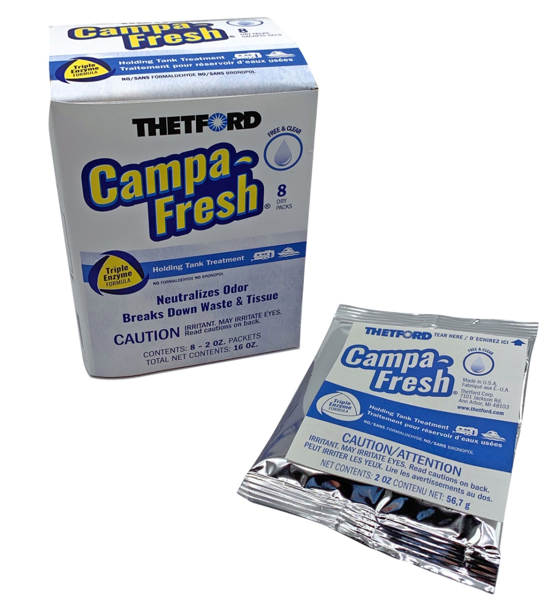 96730 Campa-Fresh & Clear Dry Tissue