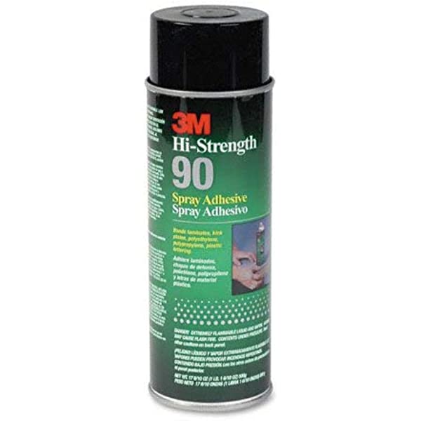 Picture of 3M 30023 24 fl oz Hi-Strength 90 Spray Adhesive&#44; Clear