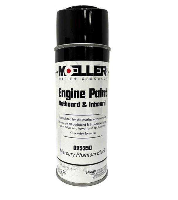 Moeller Engine Spray Paint - OMC White (1977-80) | For Boats | by West Marine