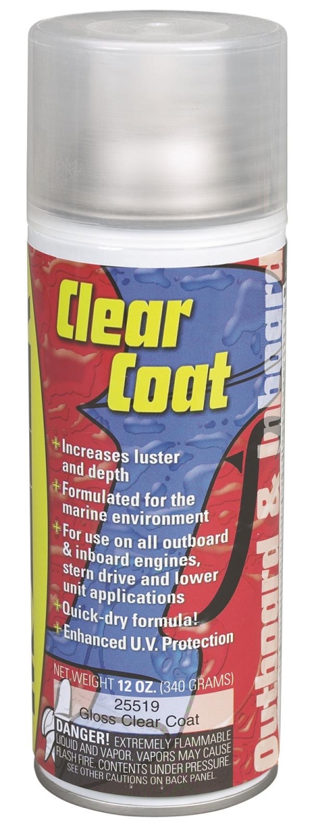 Moeller Engine Spray Clear Coat Lacquer | For Boats | by West Marine
