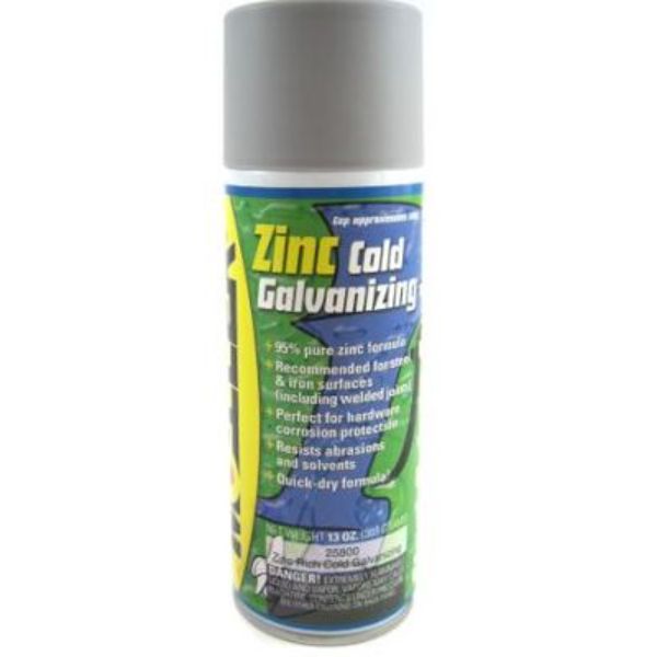 25800 Zinc Cold Primer Paint, Galvanizing Gray