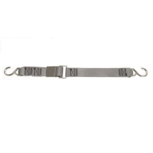 F12070 2 in. x 13 ft. Stainless Steel Kwik-Lok Gunwale Tie Down Strap