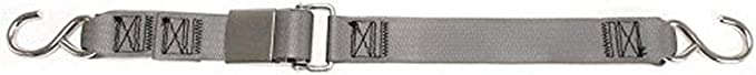F12071 2 in. x 16 ft. Stainless Steel Kwik-Lok Gunwale Tie Down Strap
