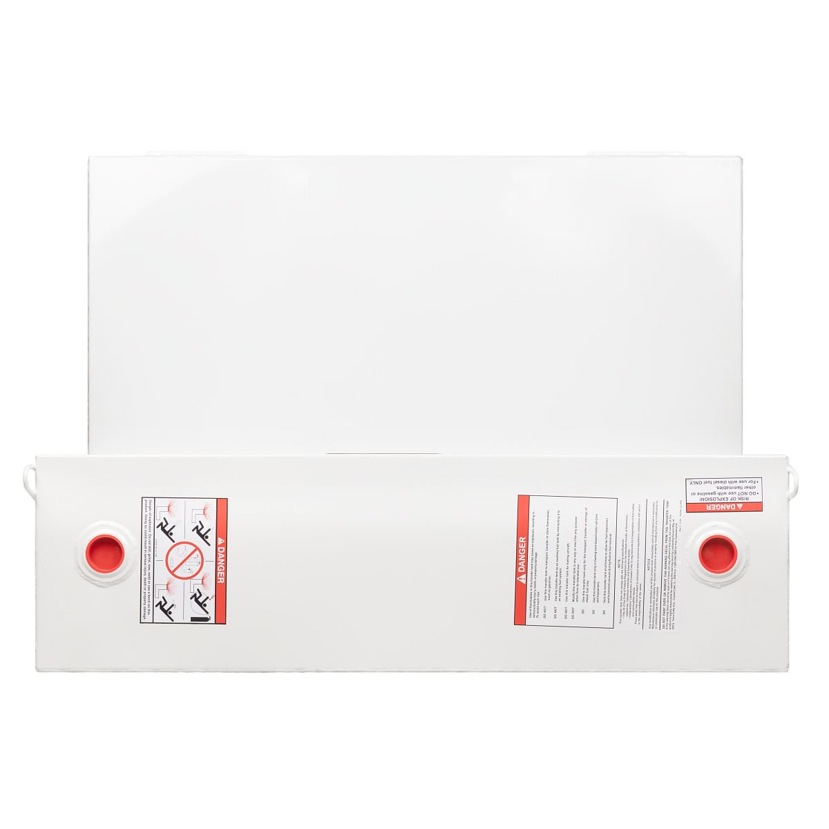Weather Guard Transfer Tank L-Shape 110 Gallon White - 362-3-02