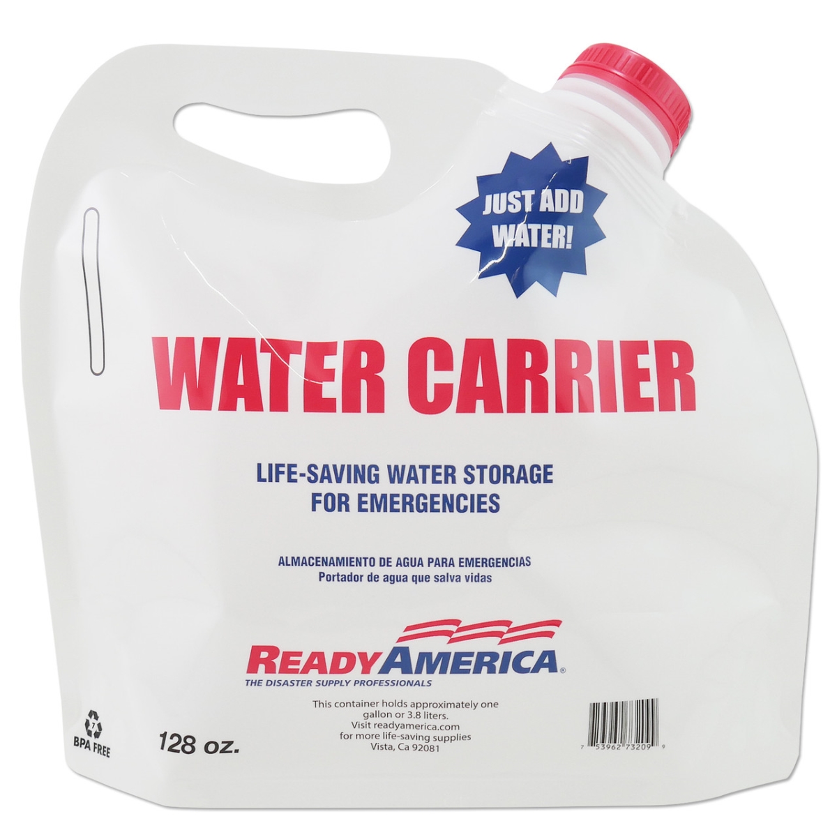 73209 128 oz Collapsible Gallon Water Carrier