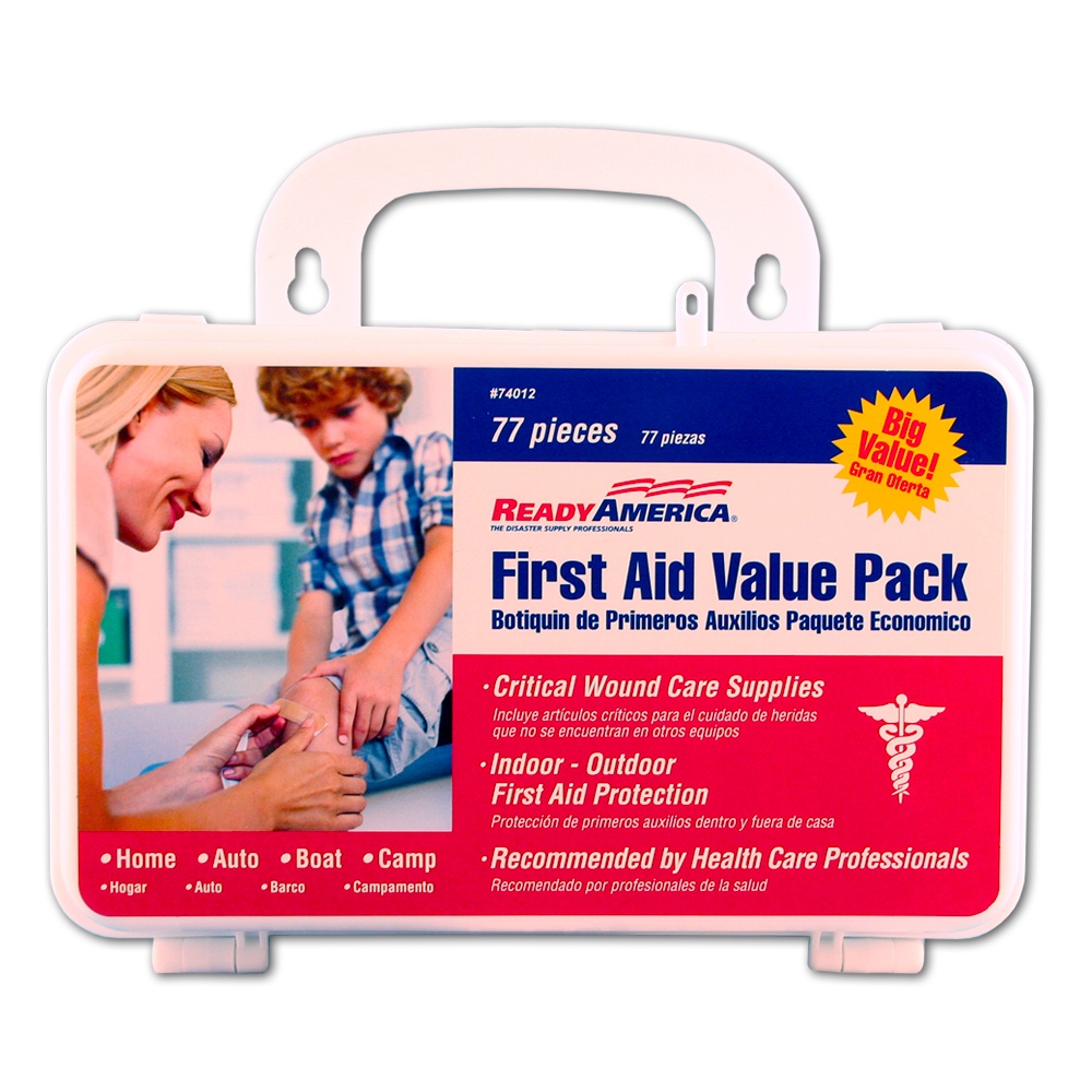 Ready Amer 74012 Value First Aid Kit - 77 Piece