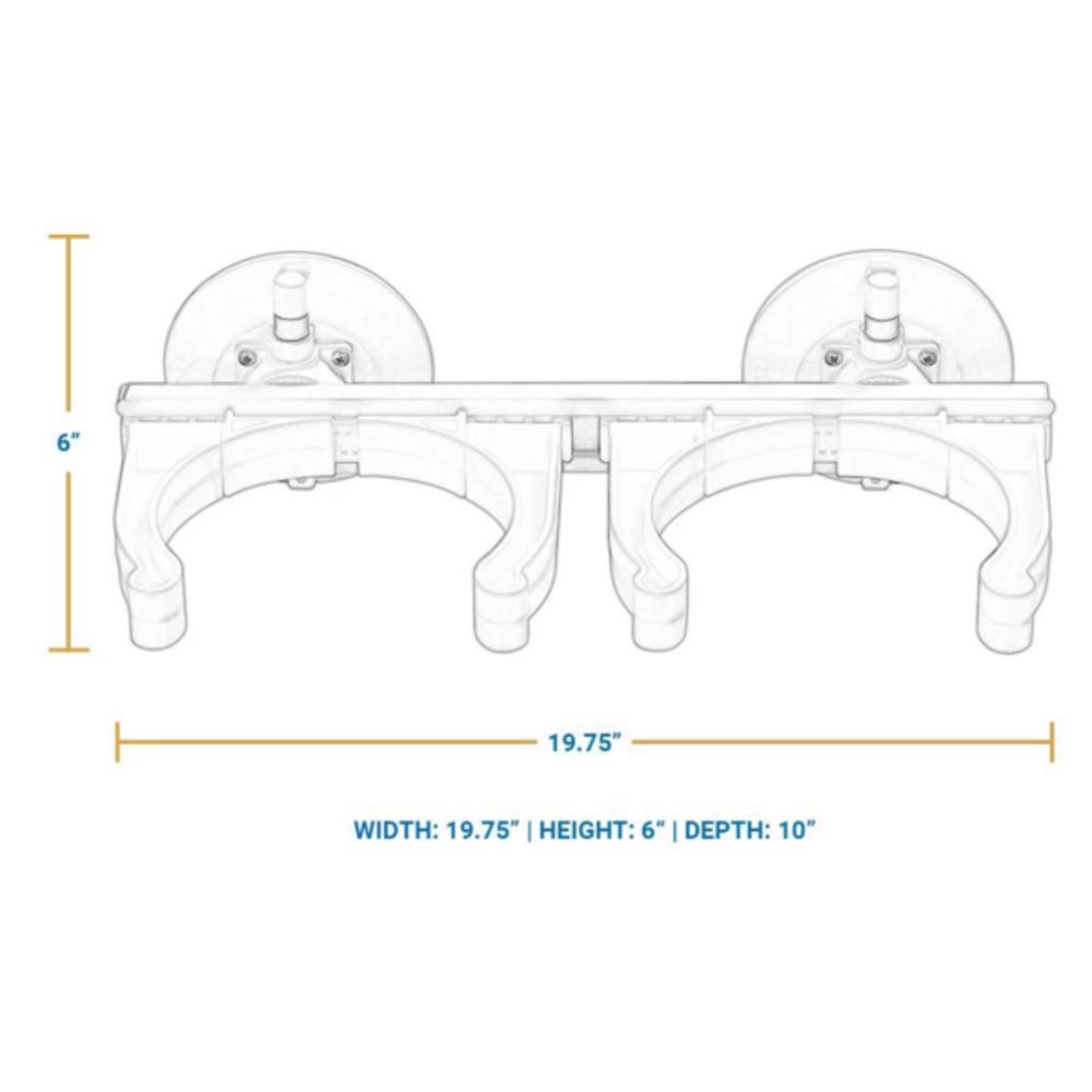 SSK-MD5533 2 Tank Rack - White