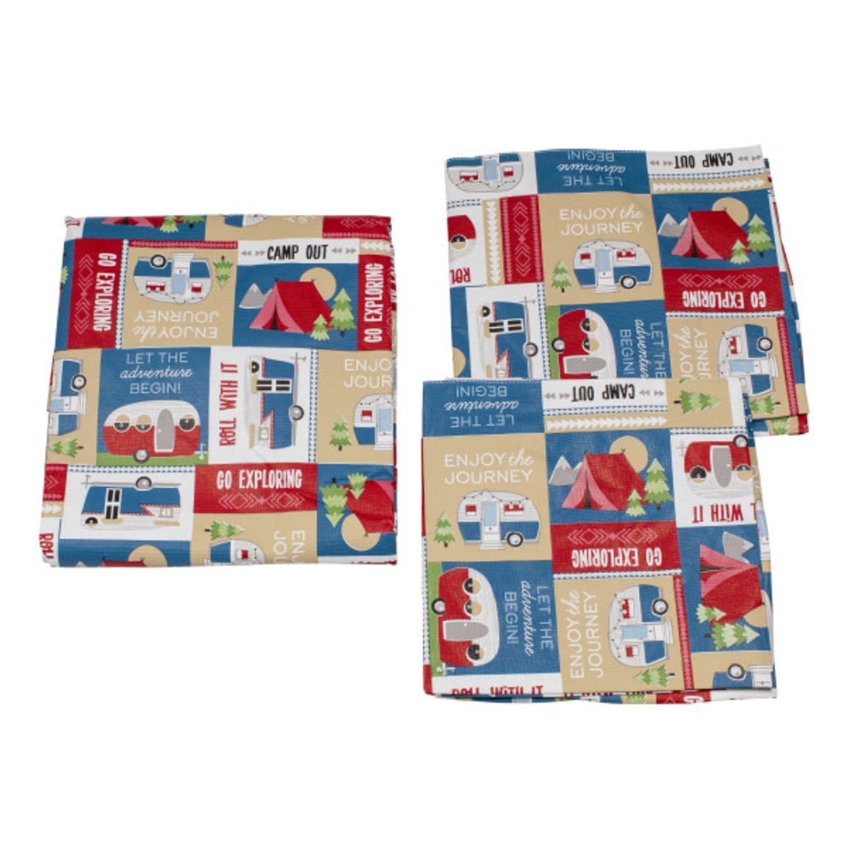Picture of Lippert 2022107835 Patchwork Picnic Table Cover Set - 3 Piece