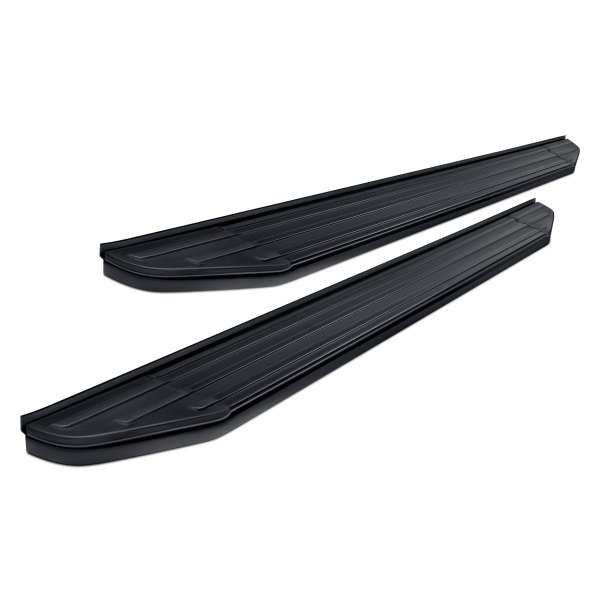 PRG479BK Peerless Cab Length Black Running Boards for 2019-2022 Chevy Silverado 1500