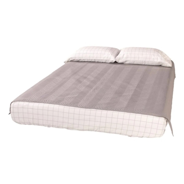 Lippert Components M6V-2022107822 Thomas Payne Microfiber 3-In-1 Tuck Bedding Set - Grey Check - Size King