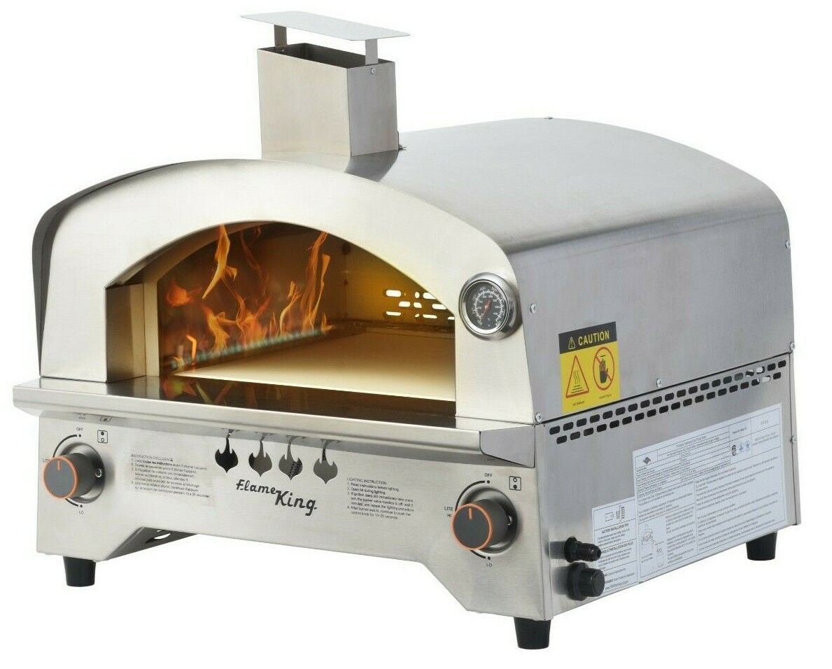 YSNSSPZG Propane Pizza Oven with 13 in. Pizza Stone