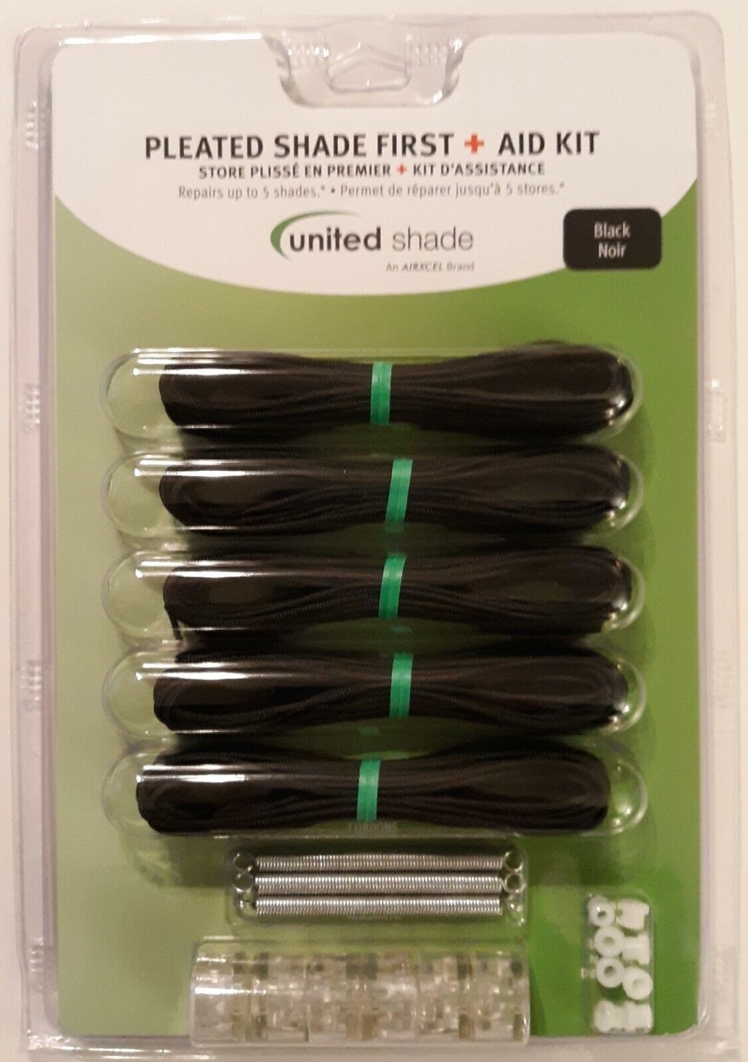 United Shade Pleated Shade First Aid Kit, Black | Camping World