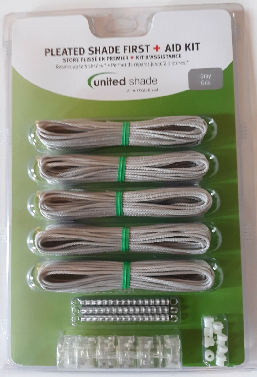 United Shade Pleated Shade First Aid Kit, Grey | Camping World