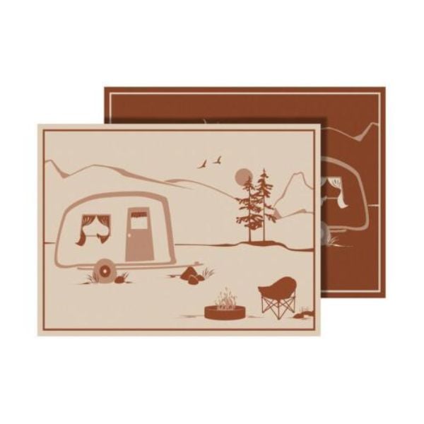 53004S 9 x 12 in. Home Mat, Beige