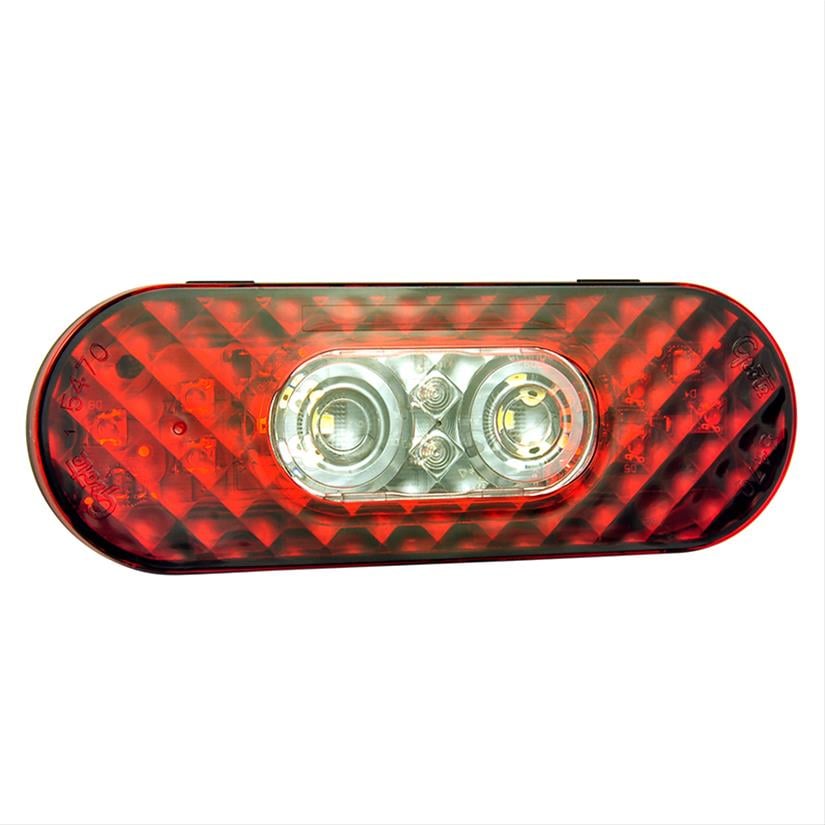 Grote Perlux 54702 6 in. Red & Clear LED Stop Lamp