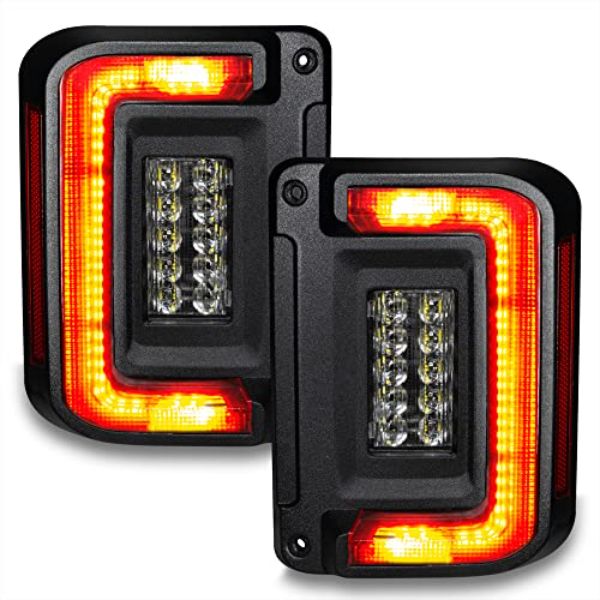 5891504 Jeep Wrangler JK Flush Mount LED Tail Lights