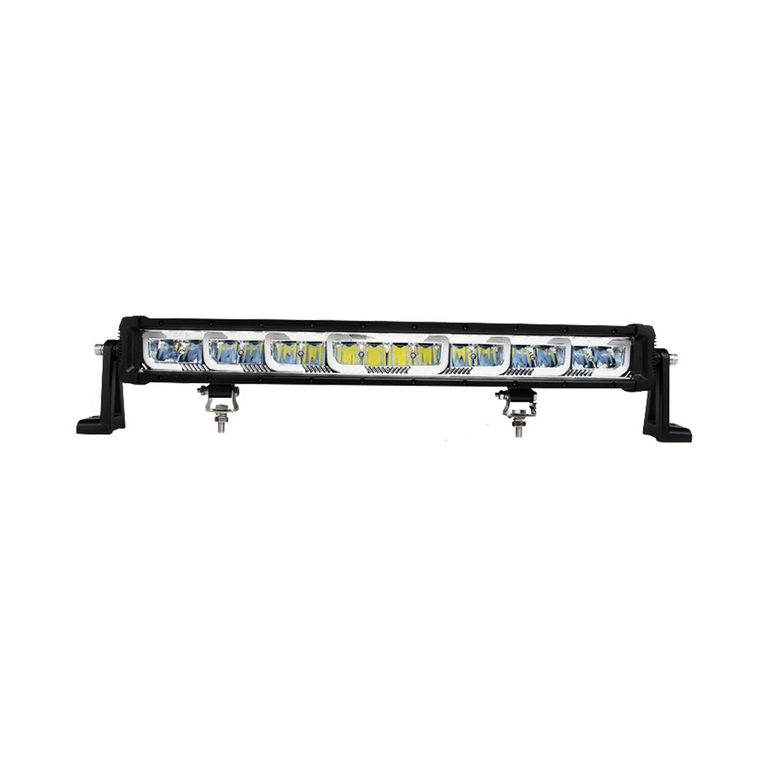 22SRSAUX 16 x 8 watt 22 in. Single Row Combo Beam with Auxillary Light