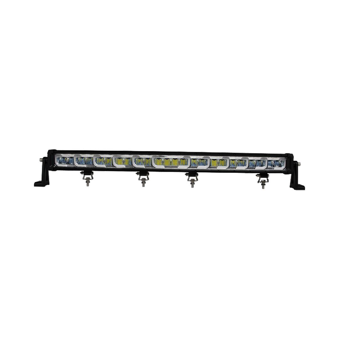 32SRSAUX 24 x 8 watt 32 in. Single Row Combo Beam with Auxillary Light
