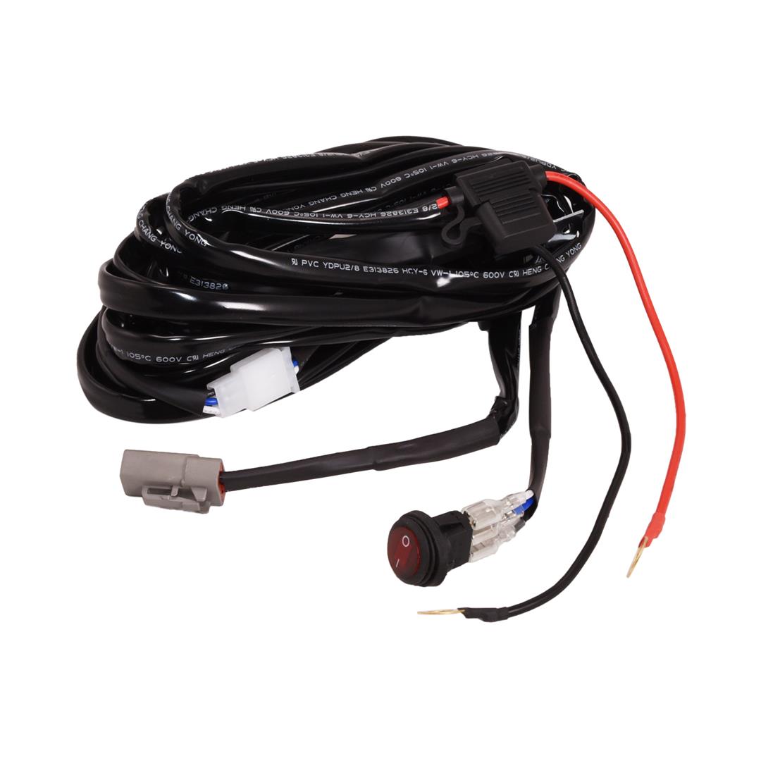 WRHRNSS3 Wiring Harness with Swtch Double Cube & Row