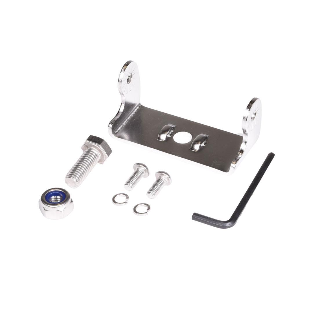 LED LIGHTS Replacement Mounting Hardware Kit For  Pod Side Shooter 304SS Brackets With Black Powd