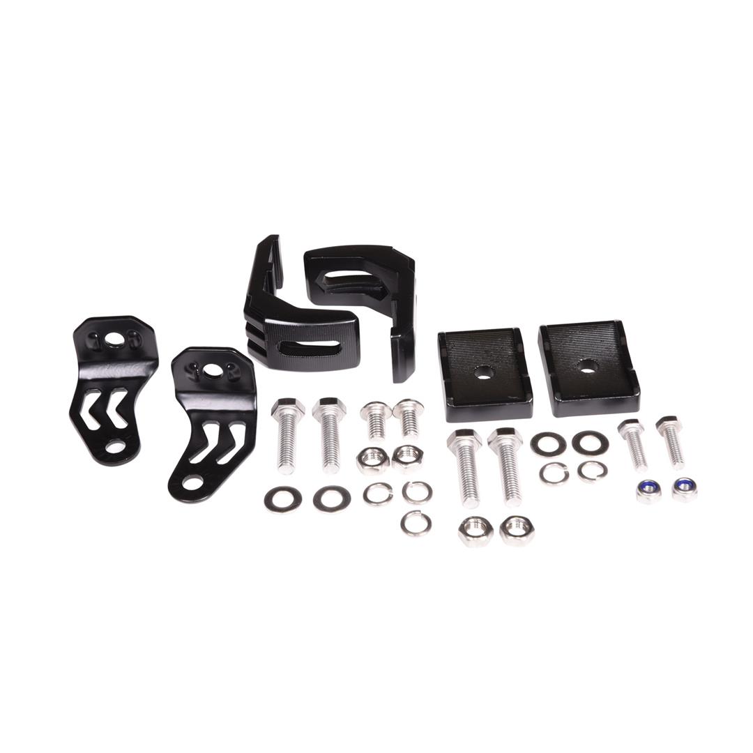 LIGHTING MOUNTING KIT Replacement Mounting Hardware Kit For  Double Row Black Edition LED light Ba