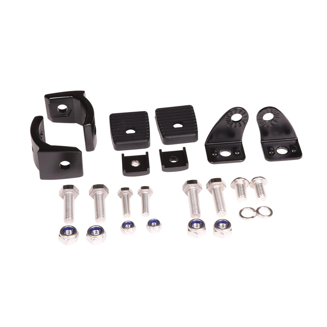 LIGHTING MOUNTING KIT Replacement Mounting Hardware Kit For  Single Row Black Edition LED Light Ba