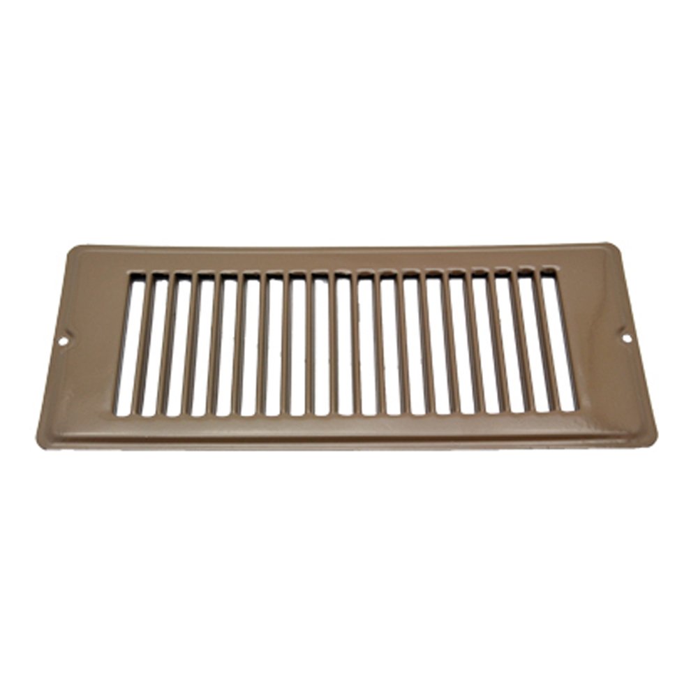 4 x 10 in. Face Plate, Brown