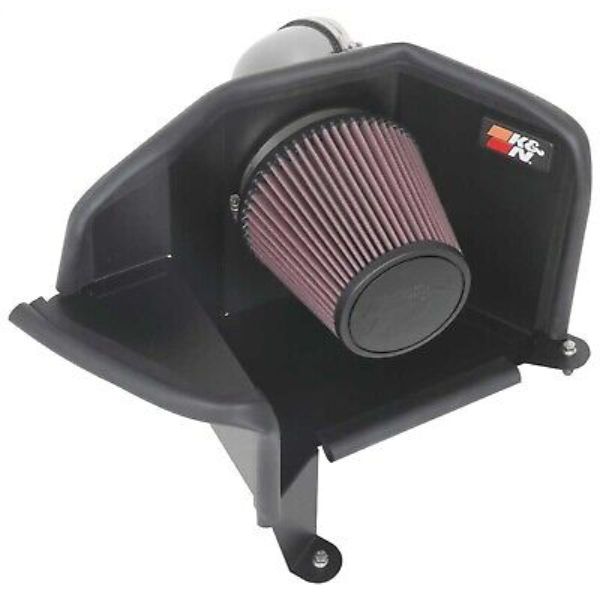 Filter 772615KC Performance Air Intake System, Black, Gunmetal & Red
