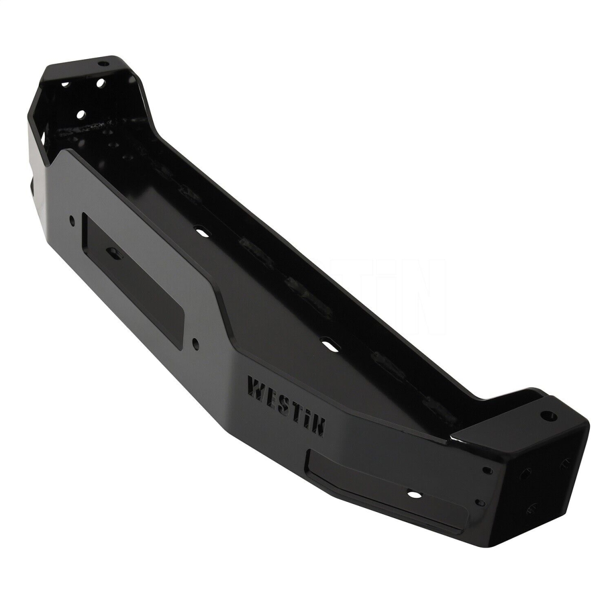 4624075 Winch Mount Plate for 2022 Nissan Frontier, Black