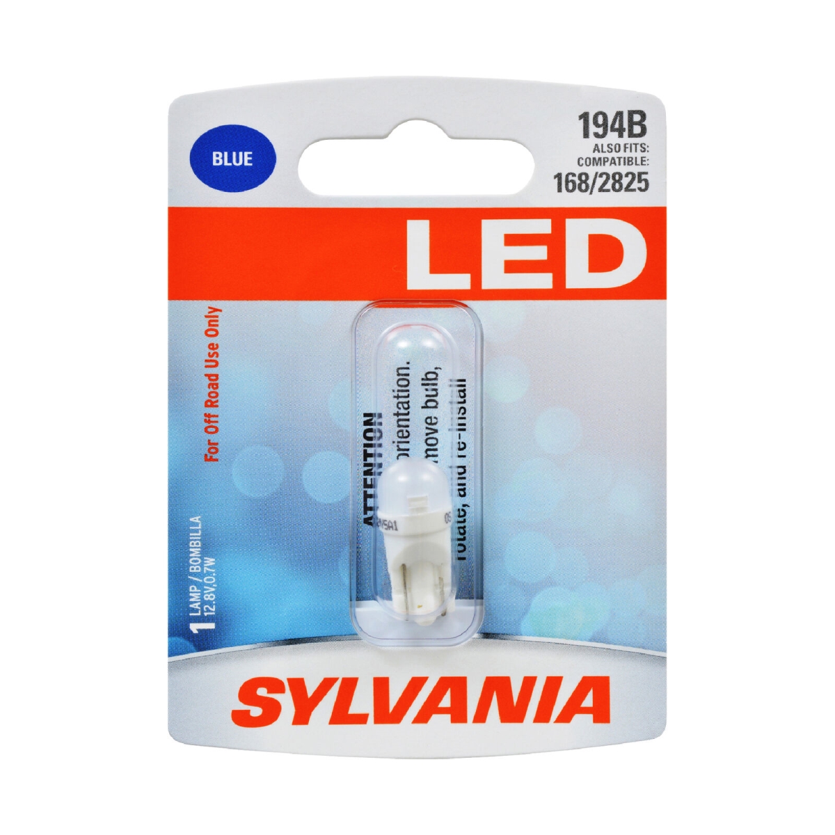 Picture of Sylvania 194BSLBP2 SYLED LED Blue Mini Bulb for 194BSL.BP2 EN-SP