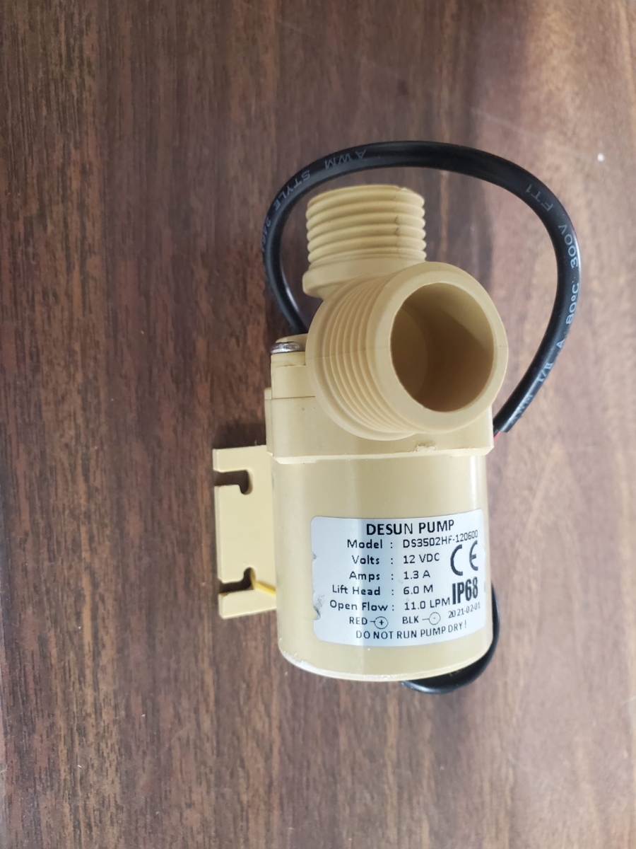 521299 Nautilus Water Heater Recirculating Pump, White