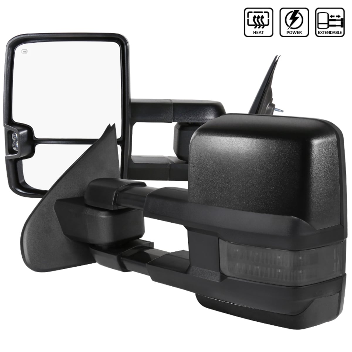 XSIV14G3FS Chrome Cover Towing Mirrors