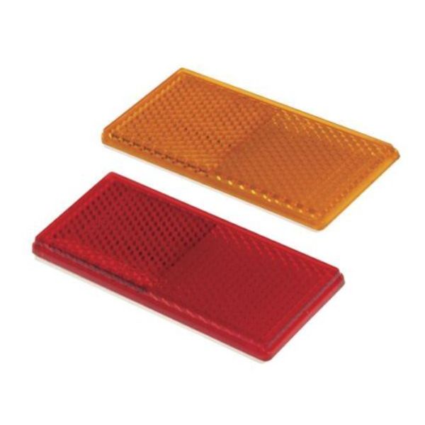 Grote Perlux 40303 Rectangular Reflector, Yellow