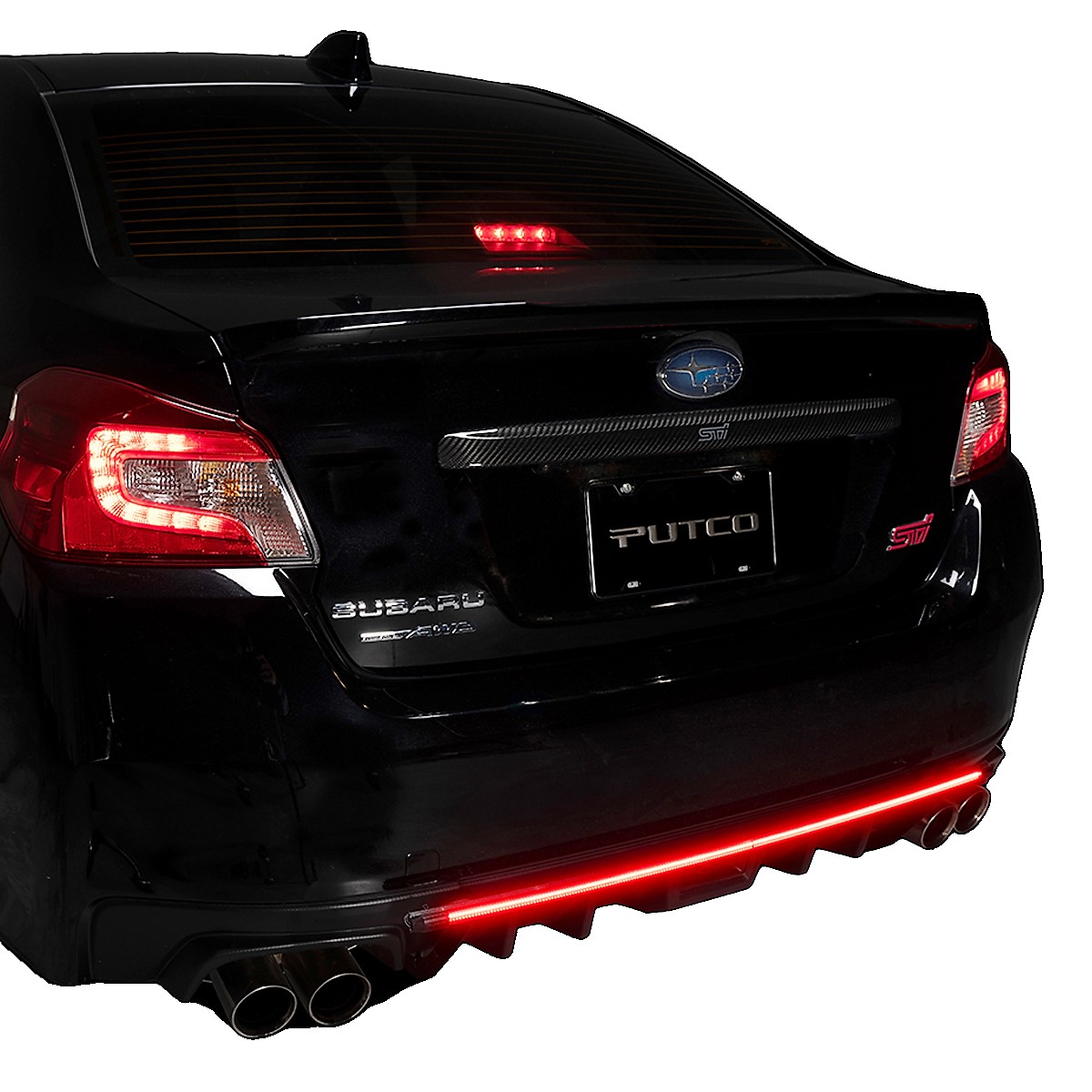 Tail Light Kit, Light Bar; Red And Clear Lens; Red Running/ Red Brake/ White Reverse/ Red Third