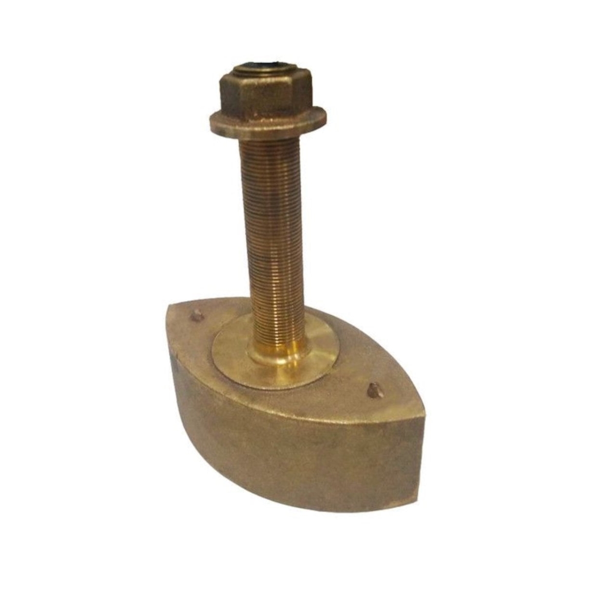 CB131H1KW 1 KW Transducer High Chirp Thru Hull, Bronze