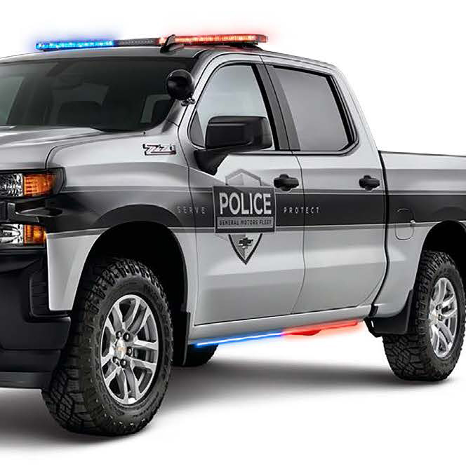 901901460 E Blade Sideliner Blade Rocker Kit for 2015-2023 Chevrolet Silverado & GMC Sierra Light Duty