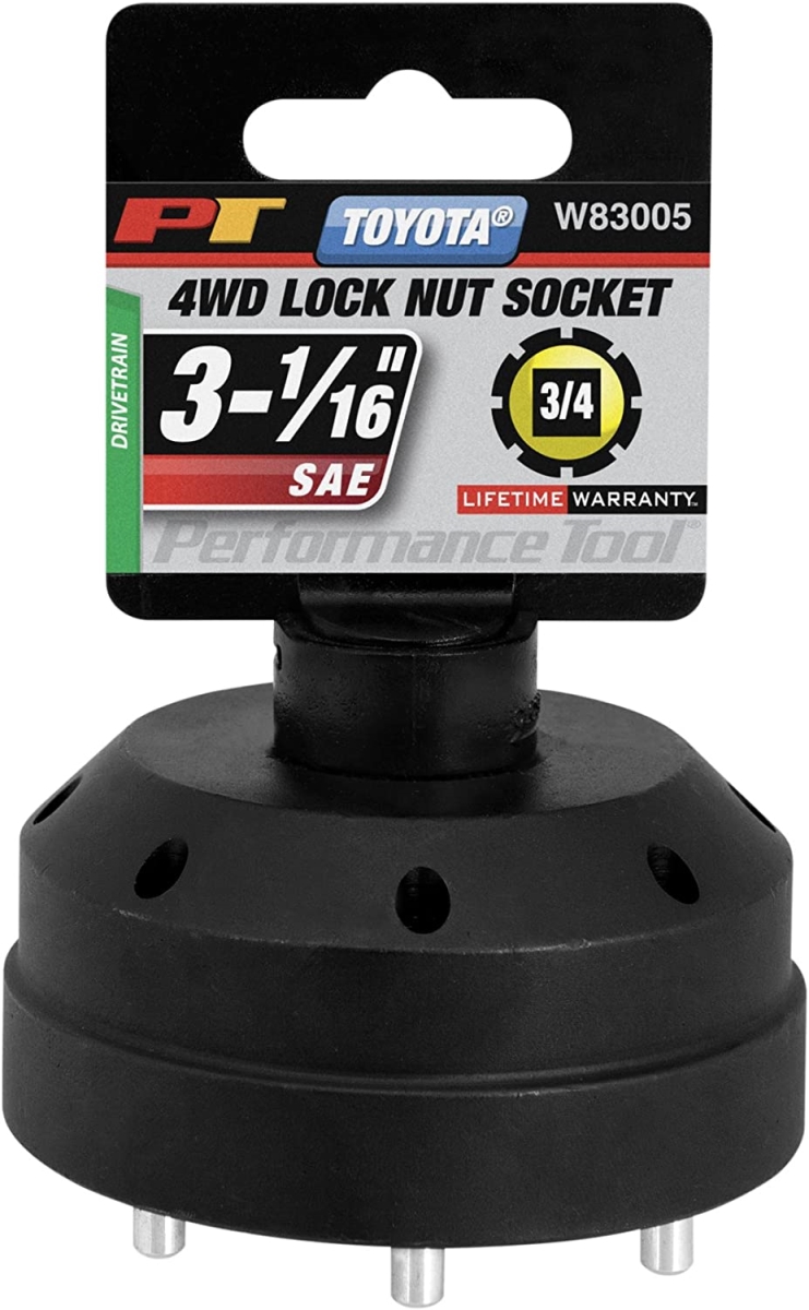 Performance Tool W83005 8 Lug Axle Nut Socket for Toyota & Lexus