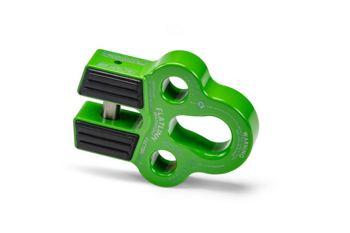 22508 Flatlink Multimount Winch Shackle Mount, Green