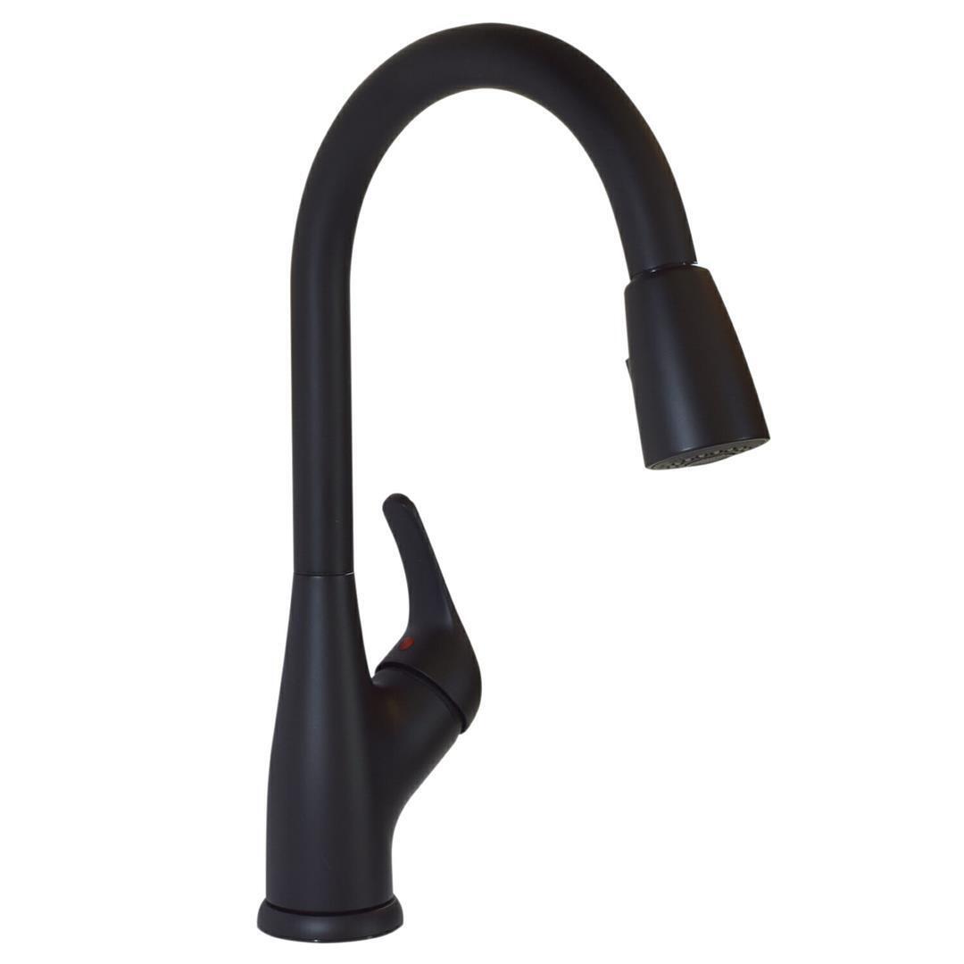 Picture of Valterra PF231761 Premium Single Handle Pull-Down, Matte Black