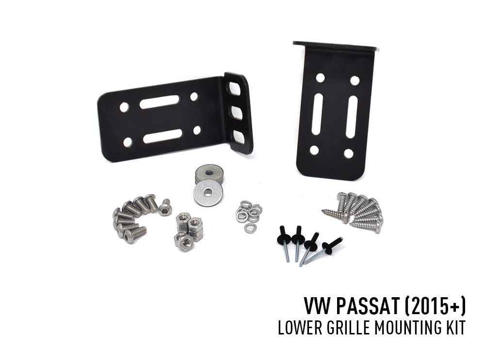 KPASSAT01K Bumper Beam Mount Fits for 2015-2022 Volkswagen Passat - Black