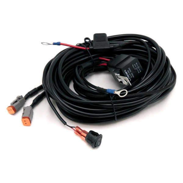 2LUT500 Utility Series 2-Lamp Harness - Black