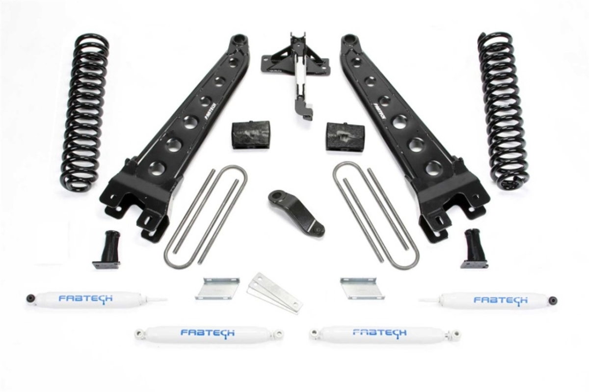 K2335 6 in. Radius Arm Coilover System with Coils & Performance Shocks for 2019-2020 Ford F450-F550 4WD Diesel