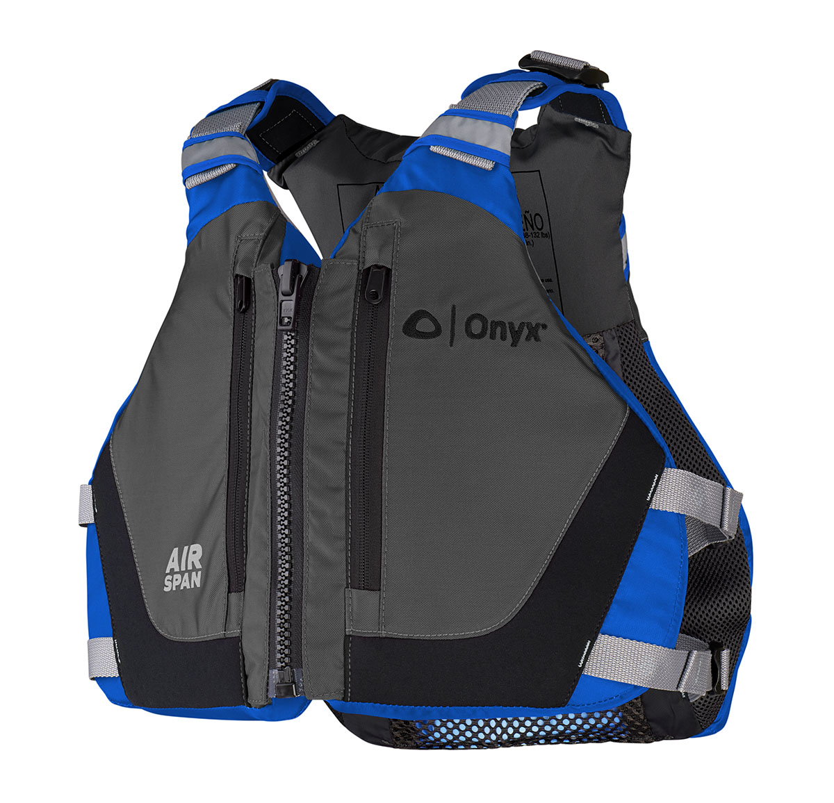 50002023 Air Span Breeze Paddling Kayak Vest, Blue - Extra Small & Small