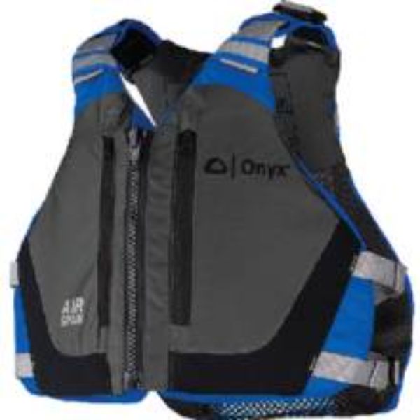 50004023 Air Span Breeze Paddling Kayak Vest, Blue - Extra Large & 2XL