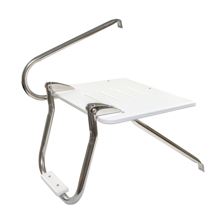67902 White Poly Swim Platform Kit for Boats with Outboards