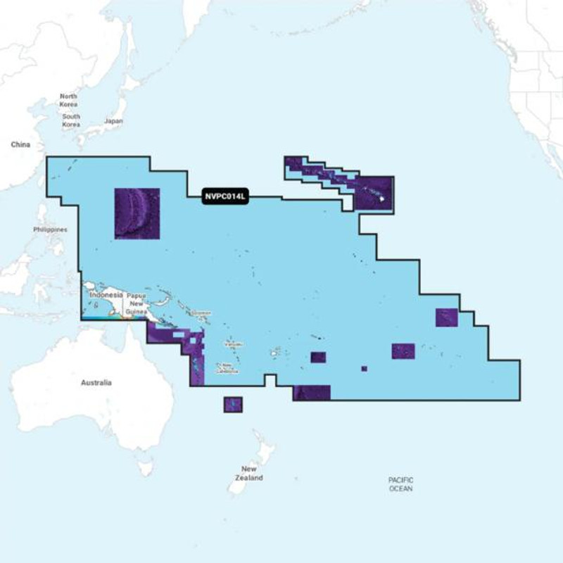 Garmin Navionics Vision+ PC014L Pacific Islands, Electronic Chart | by West Marine